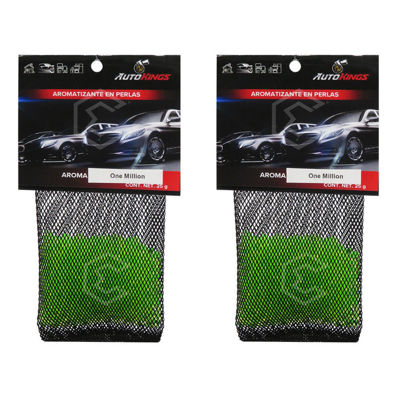 2 Aromatizante Para Auto Desodorante Perla Casa Oficina 25gr