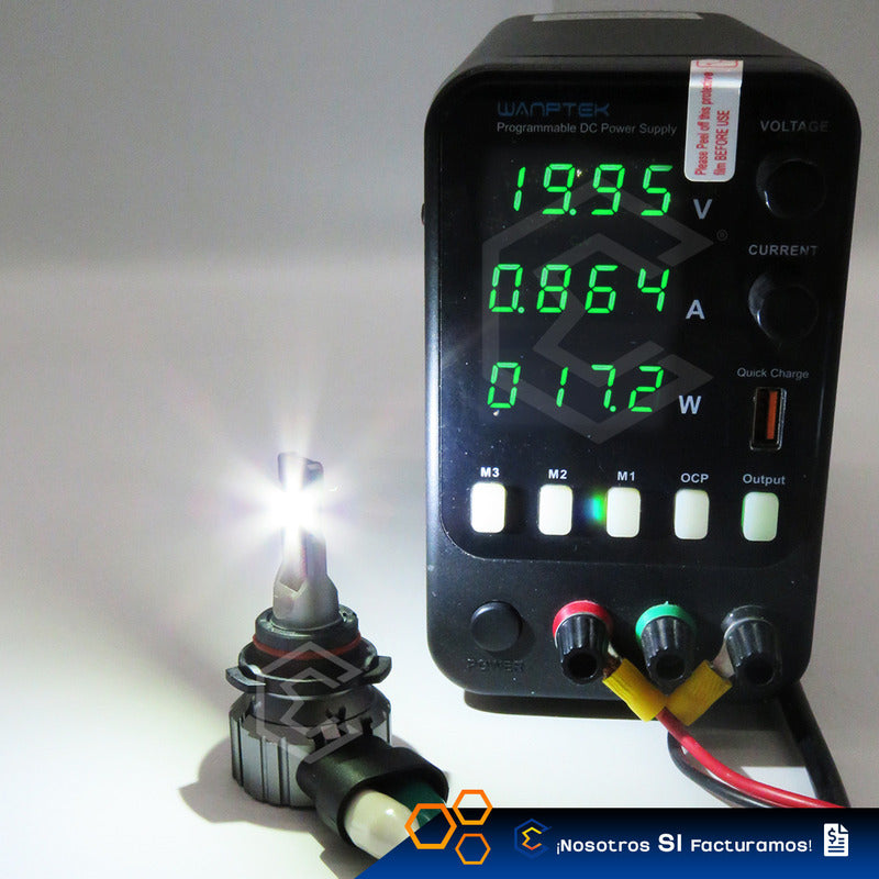 Kit Focos 12 Led 9005 Alta Baja Plug And Play 10000lm 12-24v 9005