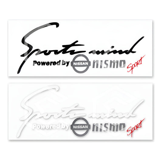 Calcomanía Sport Mind Nismo Sticker Vinil Auto Moto 25cmx10