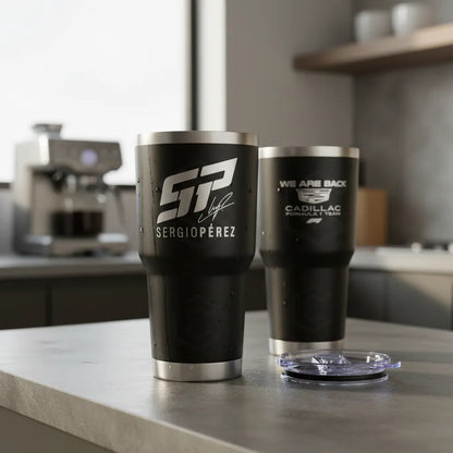 Vaso Termo Checo Pérez Fórmula 1 Láser Acero Inoxidable 30oz Negro Vaso Termo Checo Pérez Fórmula 1 Láser Acero Inoxidable 30oz