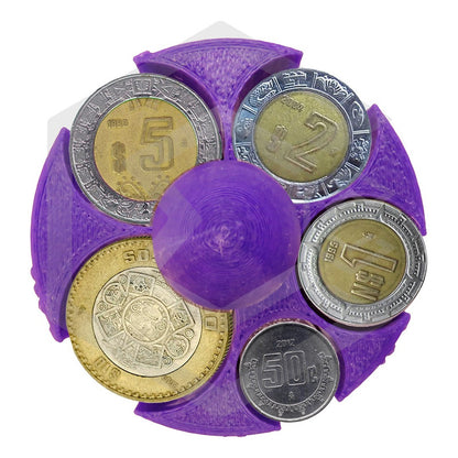 1 Porta Monedas Porta Vasos Auto Con Contador Taxi Uber Didi