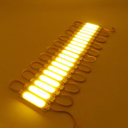 Tira 20 Módulos De Led Cob Plasma Encapsulados Reforzados