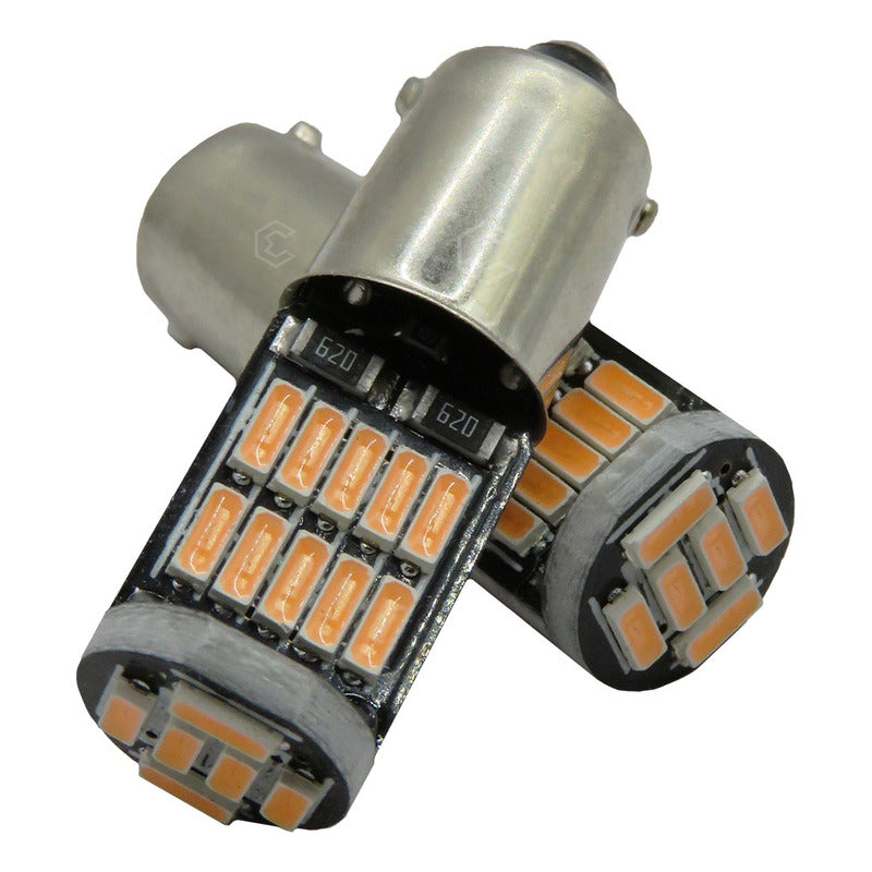 Par De Foco Pellizco 26 Led T11 Ba9s Bay9s Canbus 12v