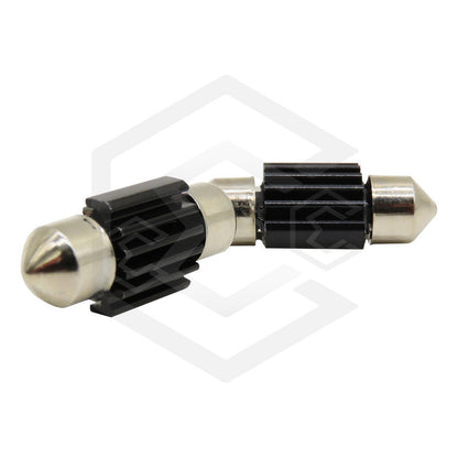 10 Focos 12 Led Canbus C10w Festoon Fusible Interior 12/24v