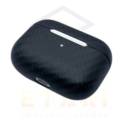 Case Para AirPods Pro De Fibra De Carbono 100% Real