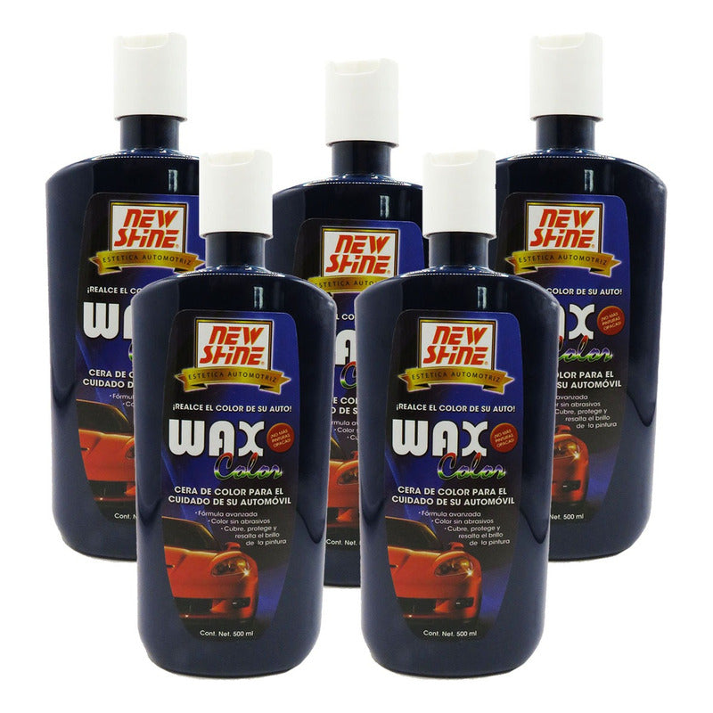 5 Cera Wax De Color Proteje Y Resalta El Brillo En Pintura