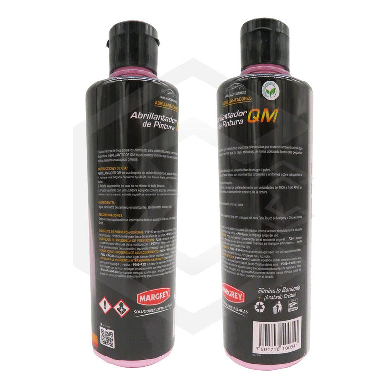 5abrillantador Cera Qm 500ml Pintura Acabado Cristal Margrey
