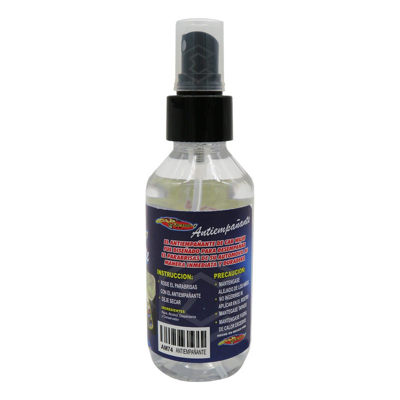 5 Liquido Antiempañante Desmancha Parabrisas Espejos Vidrios