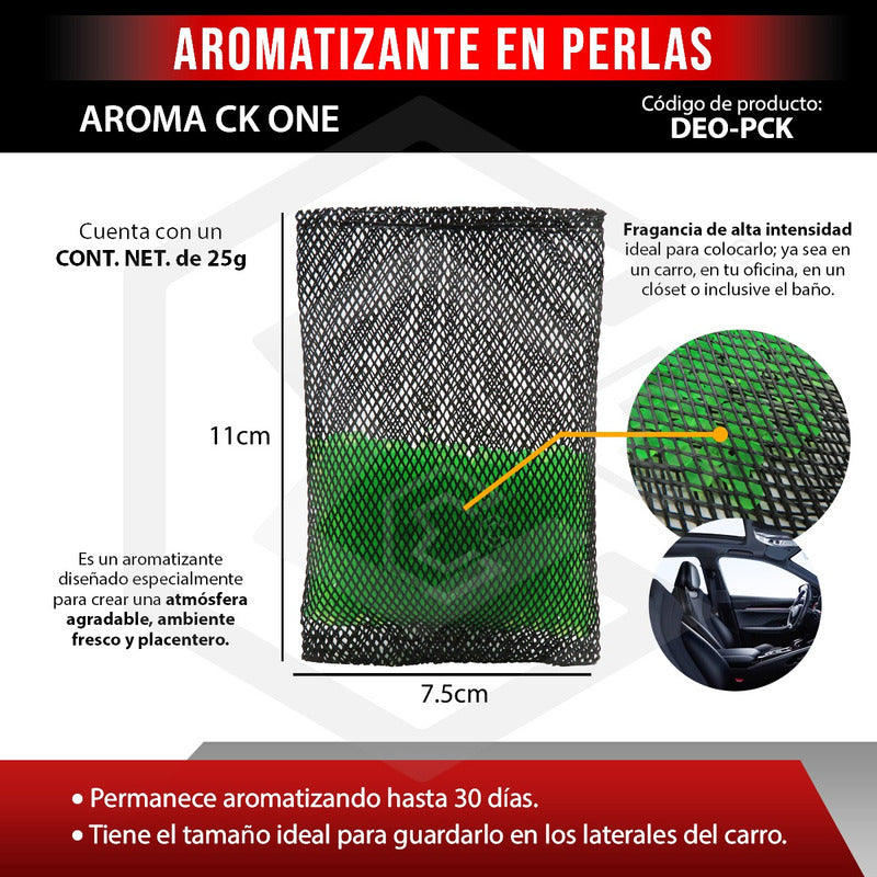 Aromatizante Para Auto Desodorante Perlas Casa Oficina 25gr