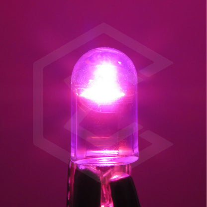 10 Focos Pellizco T10 1 Hiper Leds Cristal Alta Potencia 12v