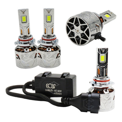 Kit 2 Focos 9005 48 Led Csp Nitrogeno Zinc Alta Baja 22000lm 9005