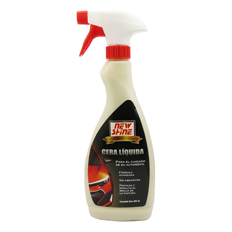 3 Cera Con Atomizador Formula Avanzada Sin Abrasivos 600ml.