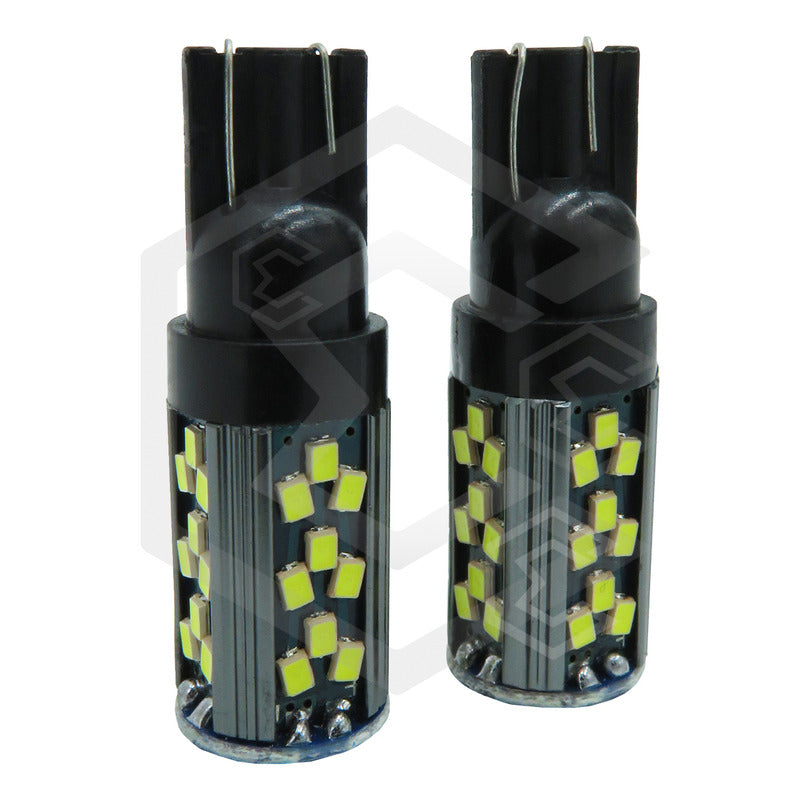 Kit 10 Focos Pellizco T10 Canbus 45 Led Super Potente 12a24v