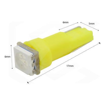 10 Focos Led Tablero De Mandos Cluster T5 2721 12v 7 Colores