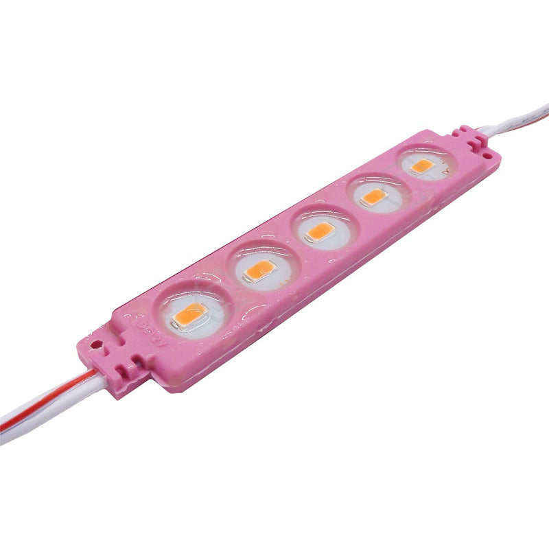 20 Modulos De 5 Leds 5630 Hiper Led Ip65 Contra Agua Color