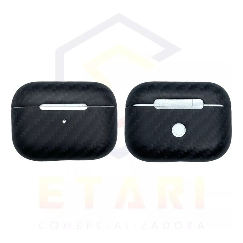 Case Para AirPods Pro De Fibra De Carbono 100% Real