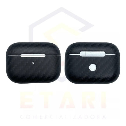 Case Para AirPods Pro De Fibra De Carbono 100% Real