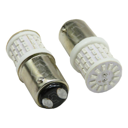 Par De Focos 1157 1034 2 Polos Canbus 57 Hiperled Fijo 12v