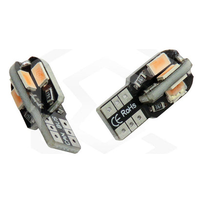 Kit 5 Par Focos De Pellizco 8 Led Canbus Alta Intensidad 12v
