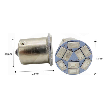 10 Focos 9 Leds 1157 1034 1156 1141 Direccional Reversa Stop