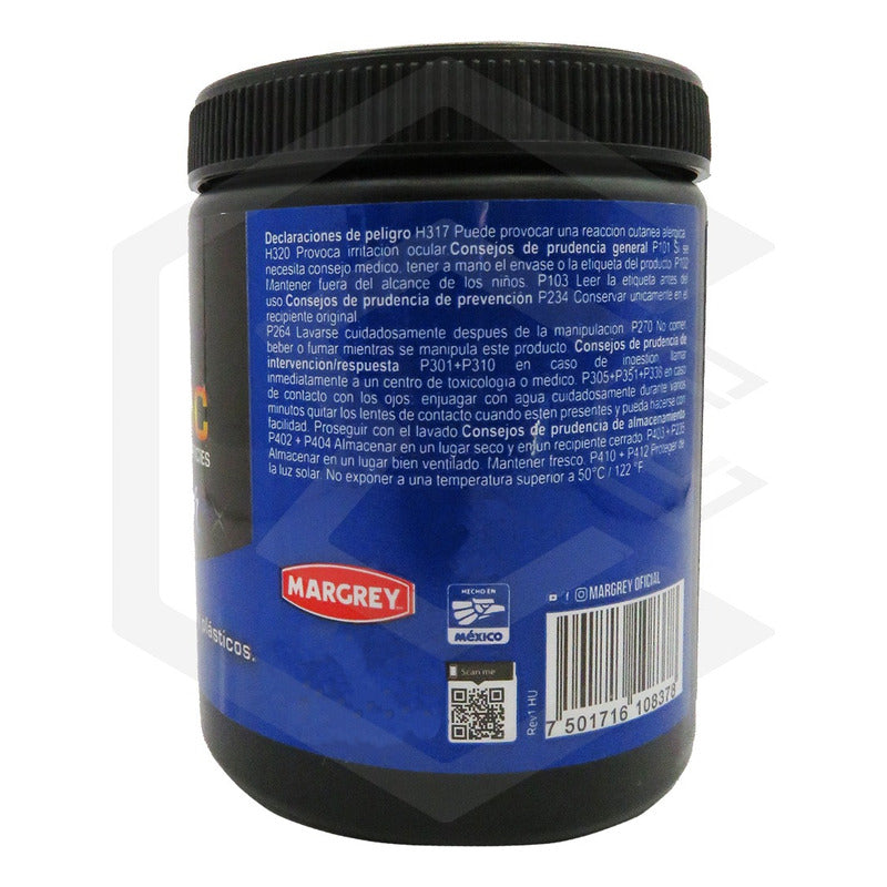 3 Plastilina Arcilla Descontamina Plasti Magic 100gr Margrey Violeta