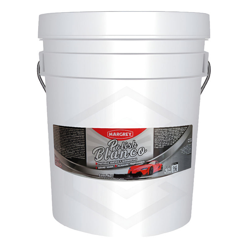 Cubeta Polish 19lt Blanco,rojo,rosa Alto Brillo A Elegir