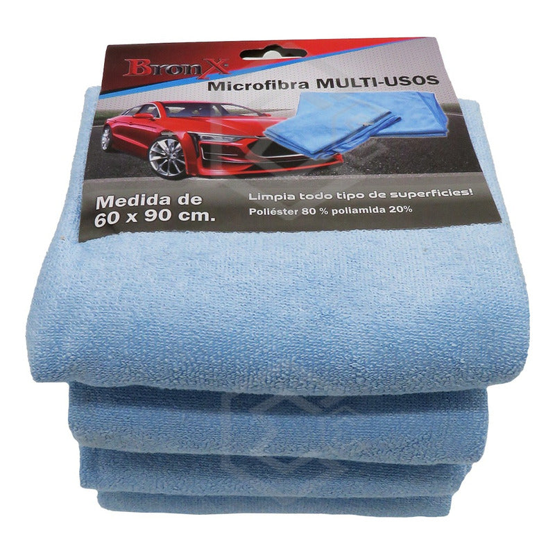 Paño Toalla Microfibra Multiusos Ultra Absorbente 60x90cm