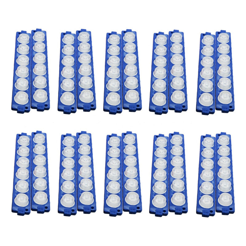 10 Módulos 12 Leds Código 3 Funciones Grúa Torrera 6w T