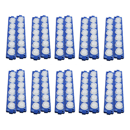 10 Módulos 12 Leds Código 3 Funciones Grúa Torrera 6w T