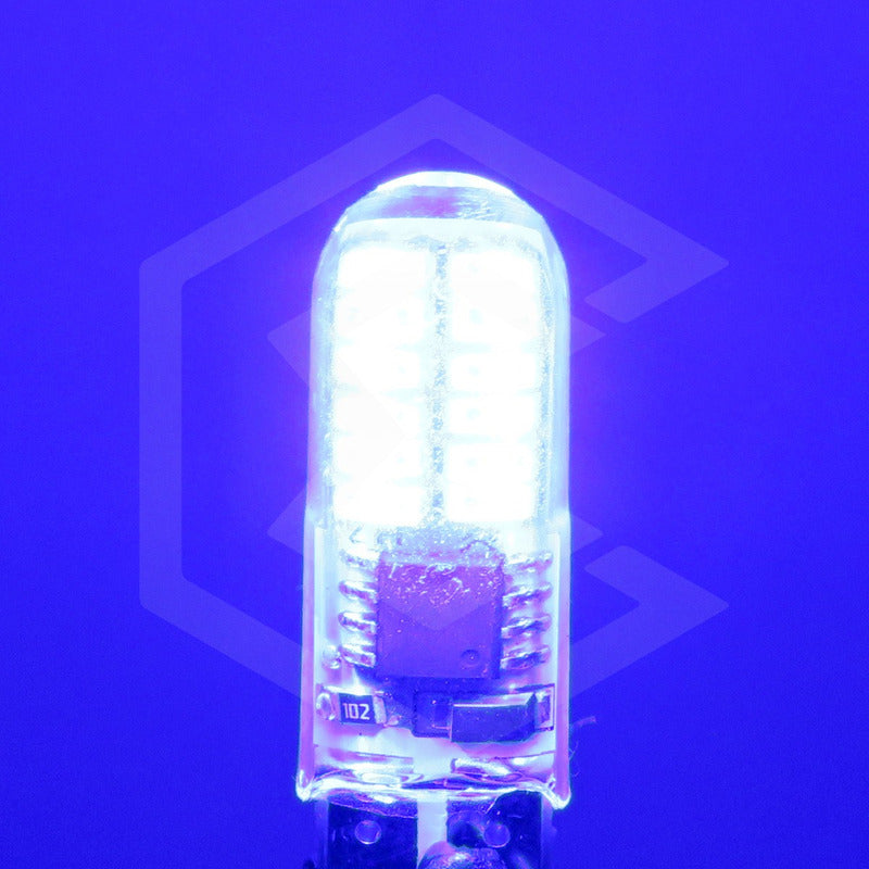 Kit De 50 Focos De Pellizco 24 Leds Canbus Fijo+estrobo 12v