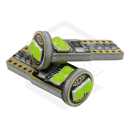 Kit 10 Focos Pellizco 6 Led Burbuja Canbus Super Potente 12v