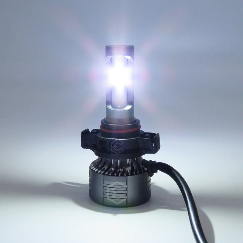 Kit Focos H16 12 Led Csp 9-30v 29.6w Real Alta Baja 8000lm H16