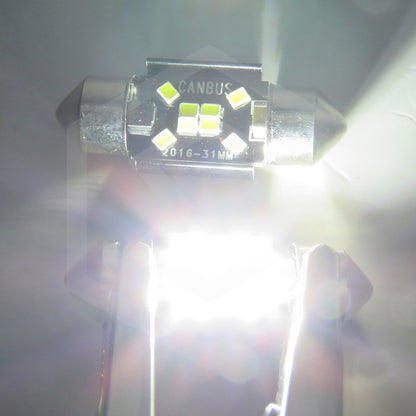 Kit 10 Focos Luz Interior 10 Leds Canbus 31mm 36mm 39mm 41mm