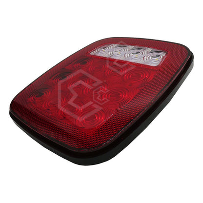2 Plafón Calavera Tipo Jeep Slim 16 Led Multifunción 12-24v