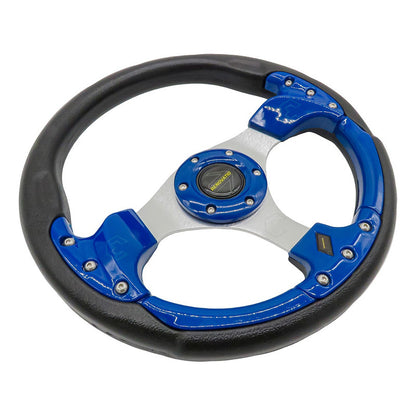 Volante Deportivo Universal De Metal Con 9 Pernos 320mm