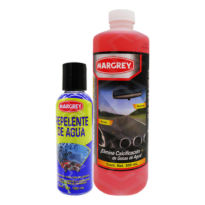Combo Quita Gotas 500ml Mas Repelente Agua 130ml Margrey