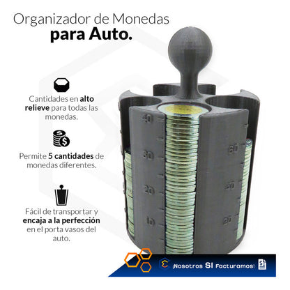 3 Porta Monedas Porta Vasos Auto Con Contador Taxi Uber Didi