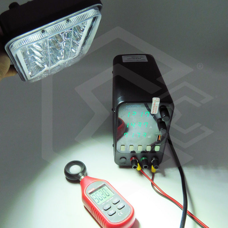 Par Unidad 4x6 99 Led Blanco Aro De Angel  Alta/baja 12/24v