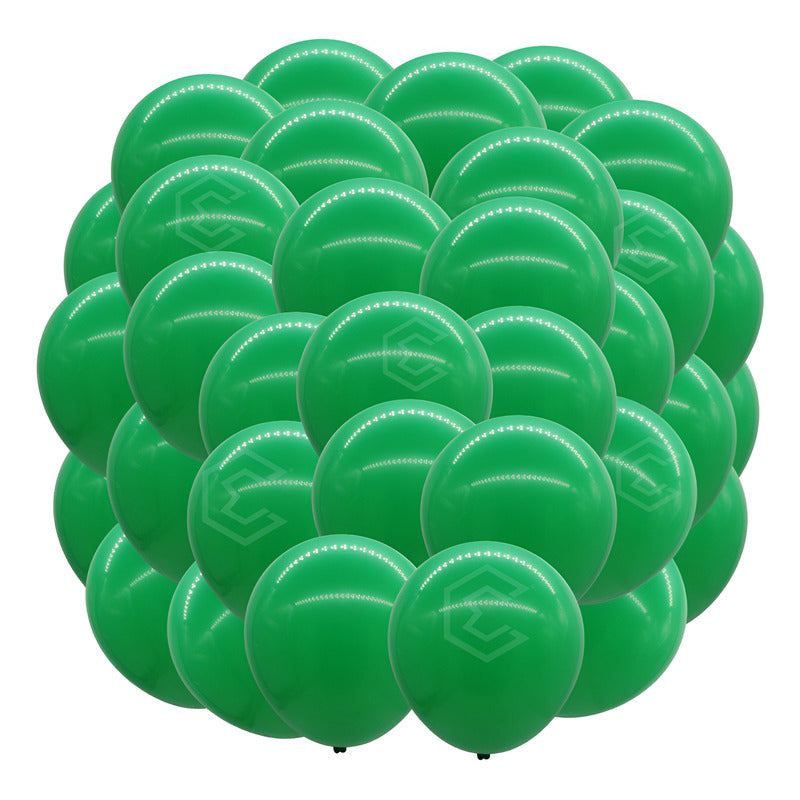 3 Globos Brillosos N°18 De Látex Para Fiestas Bodas Eventos