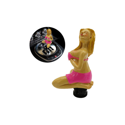Perilla Palanca Automotriz Universal Pomo Forma De Bailarina