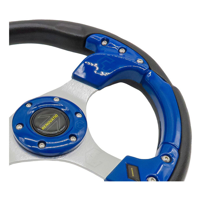 Volante Deportivo Universal De Metal Con 9 Pernos 320mm