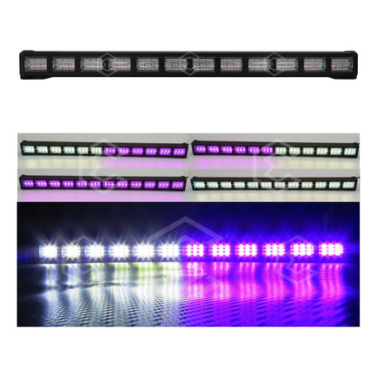 Barra 216 Led 19 Funciones 12 Módulos Bicolor Estrobo 12-24v