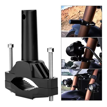 Par De Soportes Para Faros De Moto Universales De Lujo Poste