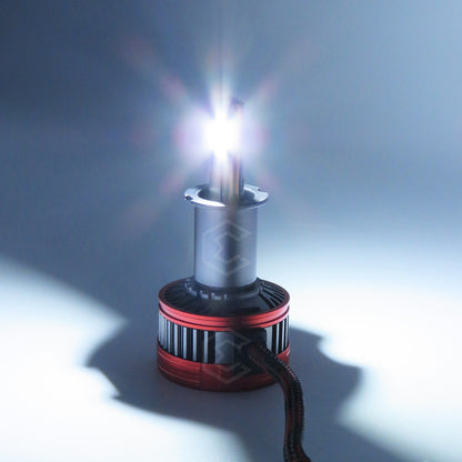 Kit 2 Focos Led H3 Csp Canbus Ventilador Alta Baja 16000lm H3