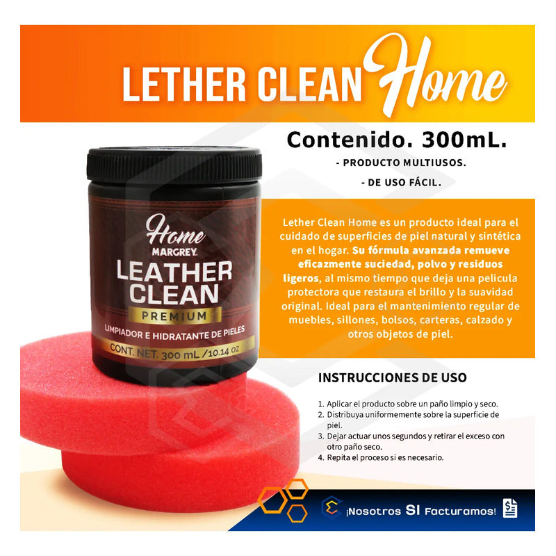 Limpiador Hidratante Piel Con Esponja Premium Margrey 300gr
