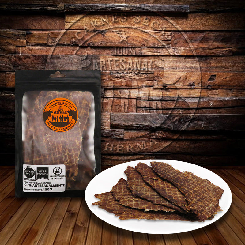 Carne Seca Laminada Artesanal Res Calidad Premium Snack 100g