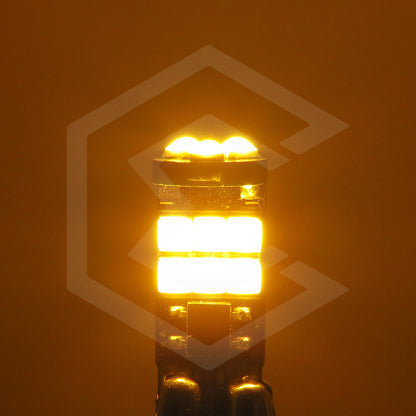 Kit De 10 Focos Pellizco T10 15 Leds Burbuja Doble Polaridad