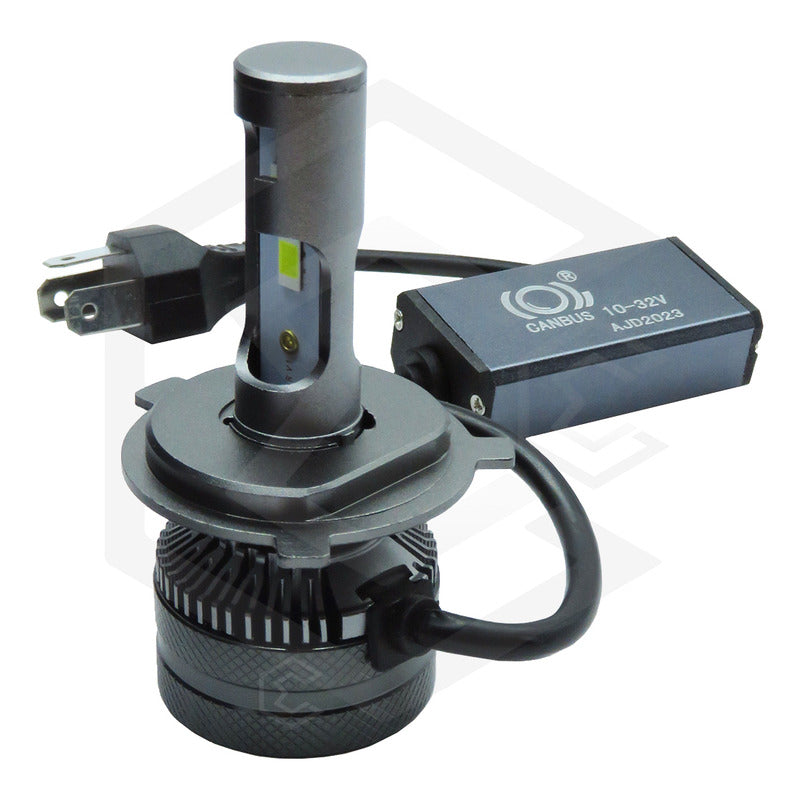 Kit Focos H4 24 Leds Csp 9-30v 34.2w Real Alta Y Baja 8000lm H4