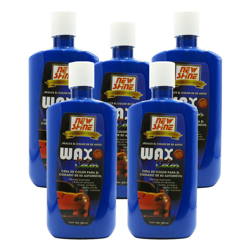5 Cera Wax De Color Proteje Y Resalta El Brillo En Pintura