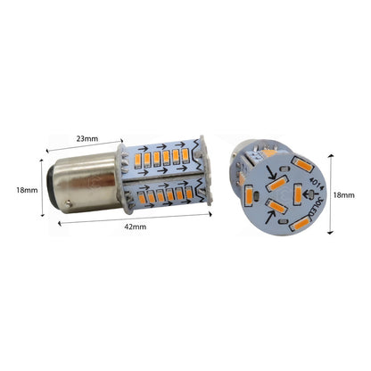 Par De Focos 1156 1157 30 Led Rotativo Estrobo Calaveras 12v
